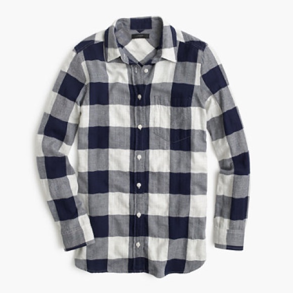 J. Crew Boy Shirt in Buffalo Check (Meghan Markle) - Picture 5 of 6